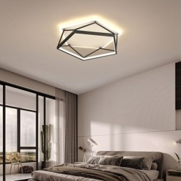 Plafoniera tridimensionale a filo 55 cm
