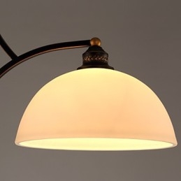 Lampade da soffitto minimaliste retrò Lampade da soffitto in vetro in stile europeo Lampada