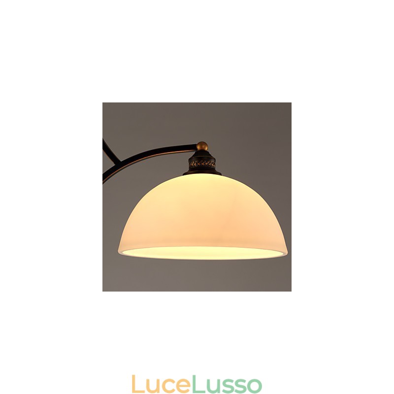 Lampade da soffitto minimaliste retrò Lampade da soffitto in vetro in stile europeo Lampada