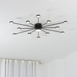 Lampada da soffitto moderna minimalista a filo con paralume in acrilico