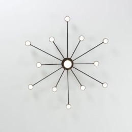 Lampada da soffitto moderna minimalista a filo con paralume in acrilico