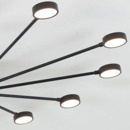 Lampada da soffitto moderna minimalista a filo con paralume in acrilico