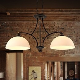 Lampade da soffitto minimaliste retrò Lampade da soffitto in vetro in stile europeo Lampada