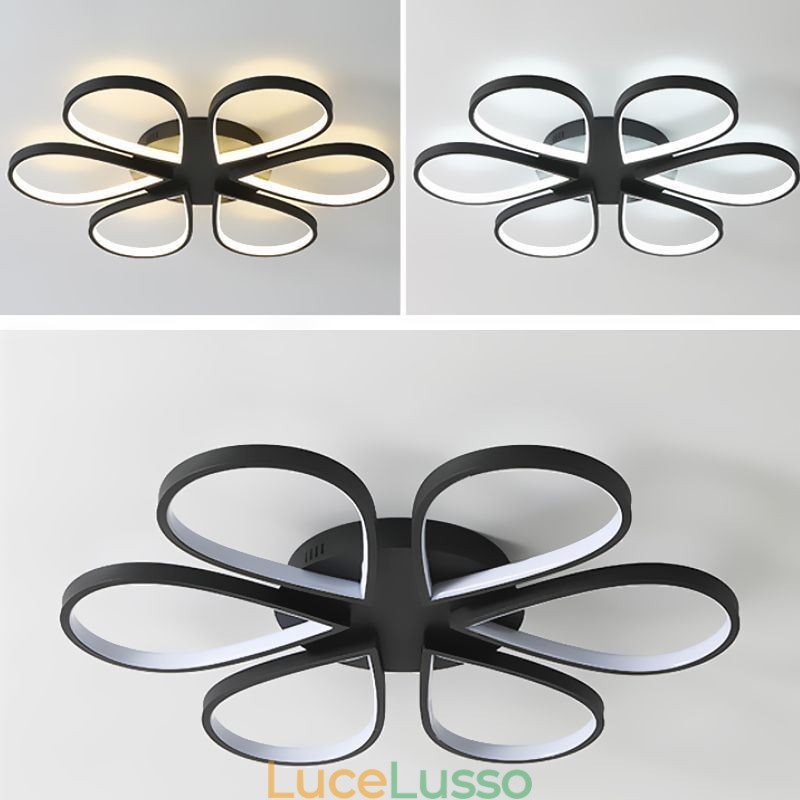 Plafoniera minimalista Clover a filo