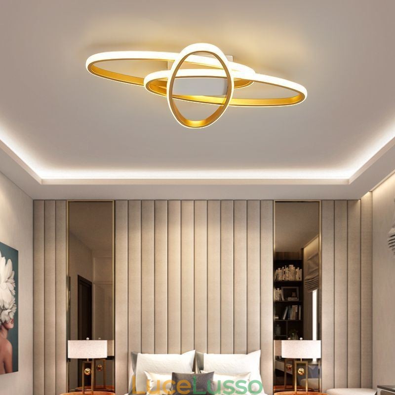 Plafoniera minimalista Surround Planet da montare a filo