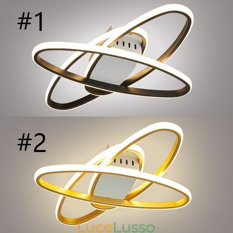 Plafoniera minimalista Surround Planet da montare a filo