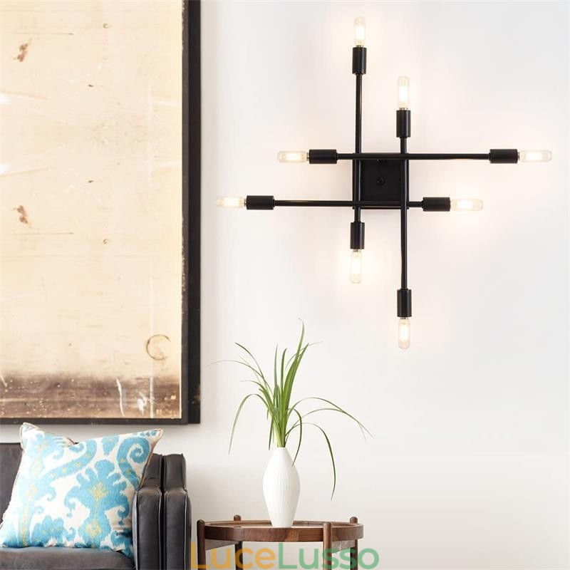Lampada da soffitto decorativa in stile industriale americano a filo retrò country