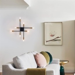 Lampada da soffitto decorativa in stile industriale americano a filo retrò country