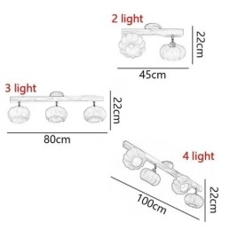 Lampada da soffitto retrò giapponese a doppia zucca piccola da montare a filo