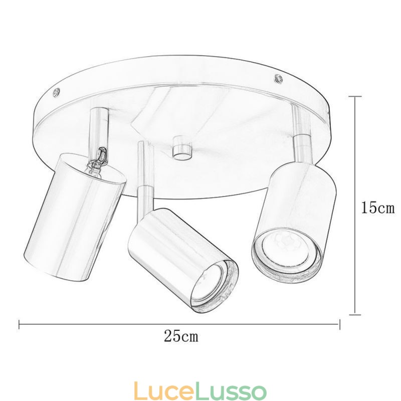 Lampada da soffitto moderna con montaggio a filo, lampada da soffitto nera dorata con 3 luci, illuminazione artistica in rame per la casa