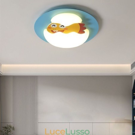 Lampada da soffitto decorativa moderna a filo con cartoni animati Lampada da soffitto decorativa moderna a filo con cartoni animati