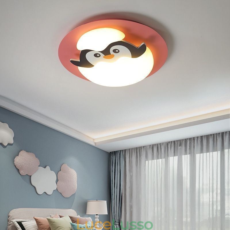 Lampada da soffitto decorativa moderna a filo con cartoni animati