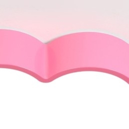 Lampada da soffitto a forma di fumetto, moderna, a forma di fiore, montaggio a filo