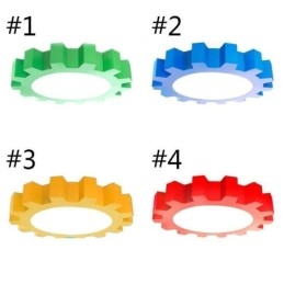 Lampada da soffitto a forma di cartone animato, montaggio a filo moderno