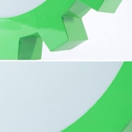 Lampada da soffitto a forma di cartone animato, montaggio a filo moderno