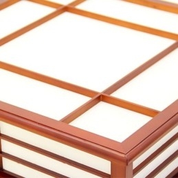 Lampada da soffitto retrò Lampada da soffitto decorativa in legno