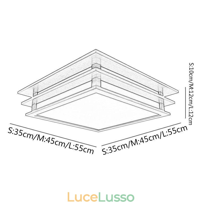 Lampada da soffitto retrò Lampada da soffitto in stile cinese