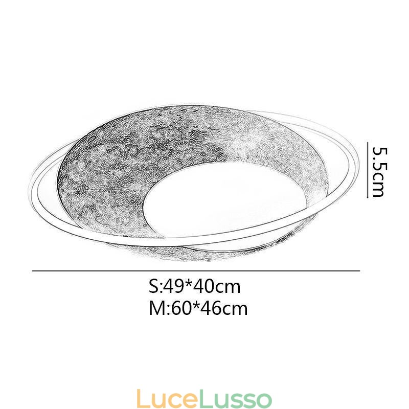 Lampada da soffitto a filo Lampada da soffitto Moon
