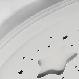 Lampada da soffitto a forma di stella con montaggio a filo