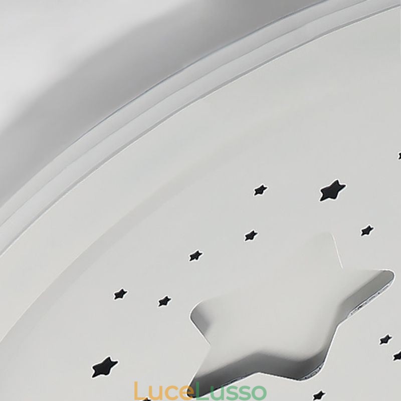 Lampada da soffitto a forma di stella con montaggio a filo