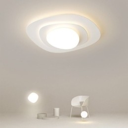 Lampada da soffitto nordica Lampada da soffitto ondulata