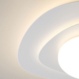 Lampada da soffitto nordica Lampada da soffitto ondulata