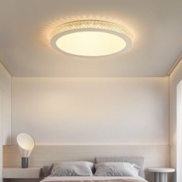 Moderna plafoniera Shinny Diamond montaggio a filo