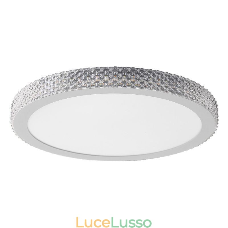Moderna plafoniera Shinny Diamond montaggio a filo