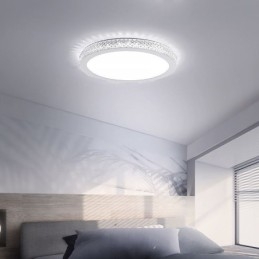 Moderna plafoniera Shinny Diamond montaggio a filo