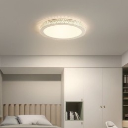 Moderna plafoniera Shinny Diamond montaggio a filo