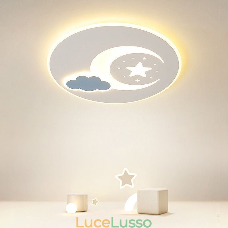 Lampada da soffitto Simplicity Moon & Star Lampada da soffitto