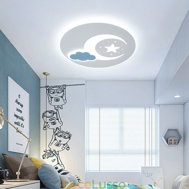 Lampada da soffitto Simplicity Moon & Star Lampada da soffitto
