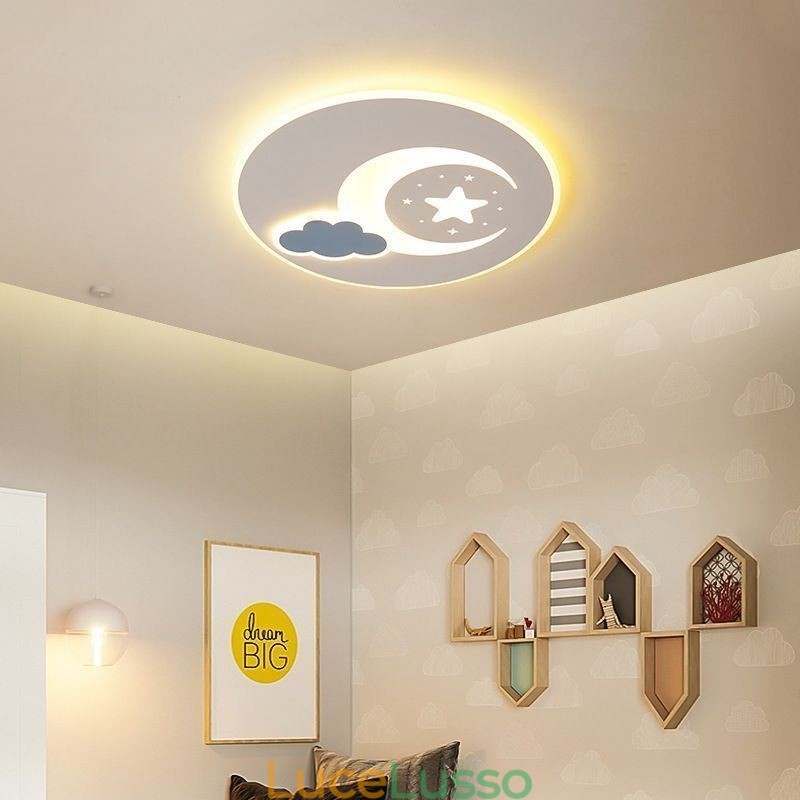 Lampada da soffitto Simplicity Moon & Star Lampada da soffitto