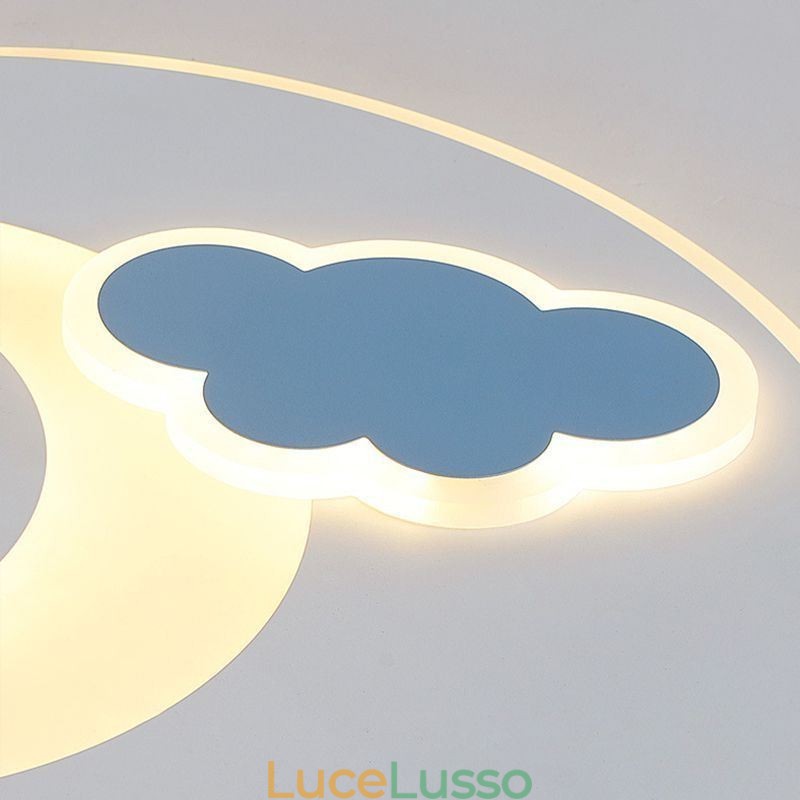 Lampada da soffitto Simplicity Moon & Star Lampada da soffitto