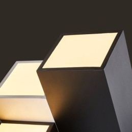 Lampada da soffitto moderna a cubo