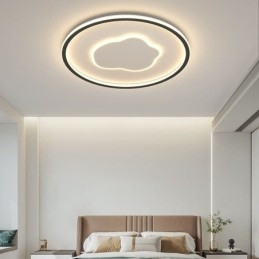 Lampada da soffitto moderna Lampada da soffitto rotonda a forma di nuvola