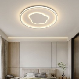 Lampada da soffitto moderna Lampada da soffitto rotonda a forma di nuvola
