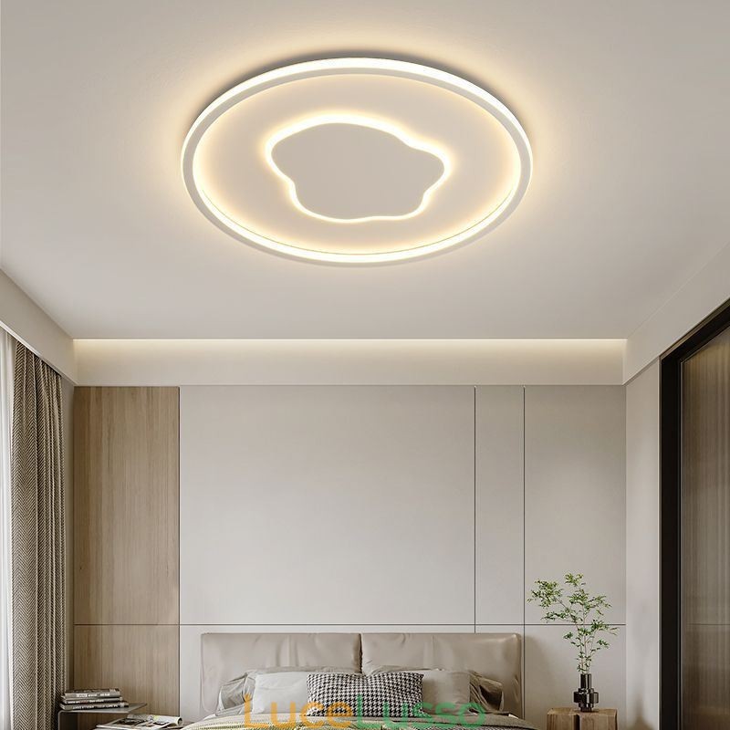 Lampada da soffitto moderna Lampada da soffitto rotonda a forma di nuvola