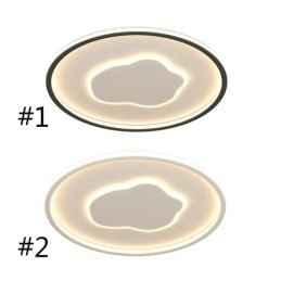 Lampada da soffitto moderna Lampada da soffitto rotonda a forma di nuvola
