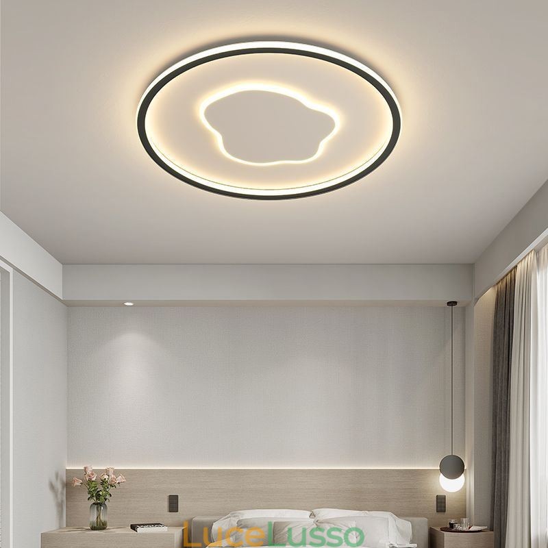 Lampada da soffitto moderna Lampada da soffitto rotonda a forma di nuvola