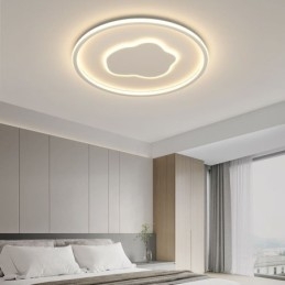 Lampada da soffitto moderna Lampada da soffitto rotonda a forma di nuvola