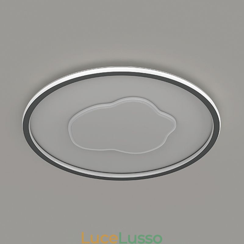 Lampada da soffitto moderna Lampada da soffitto rotonda a forma di nuvola