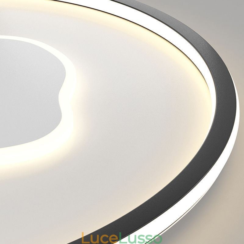 Lampada da soffitto moderna Lampada da soffitto rotonda a forma di nuvola