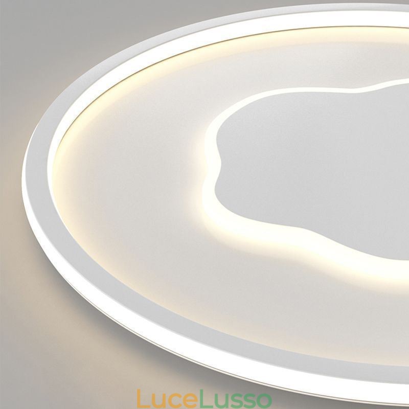 Lampada da soffitto moderna Lampada da soffitto rotonda a forma di nuvola
