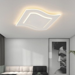 Lampada da soffitto moderna Lampada da soffitto quadrata in acrilico