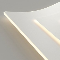 Lampada da soffitto moderna Lampada da soffitto quadrata in acrilico