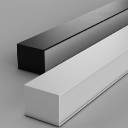 Lampada da soffitto moderna con striscia lunga, lampada da soffitto montata in superficie