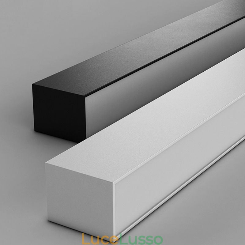 Lampada da soffitto moderna con striscia lunga, lampada da soffitto montata in superficie