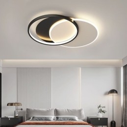 Lampada da soffitto creativa rotonda a forma di cerchio