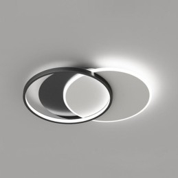 Lampada da soffitto creativa rotonda a forma di cerchio